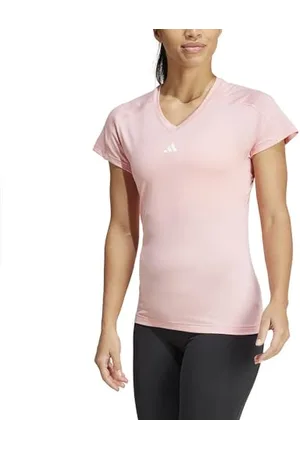 adidas Femme AEROREADY Train Essentials Minimal Branding V-Neck Tee, , XL