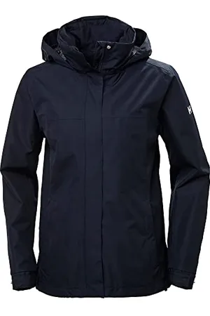 Helly Hansen Aden Veste Imperméable Avec Capuche Femme, Marine, XL