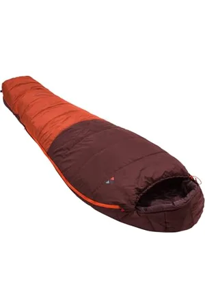 Vaude Kobel Adjust 500 II Syn Sac de Couchage Jeunesse Unisexe, Dark Cherry, Gauche