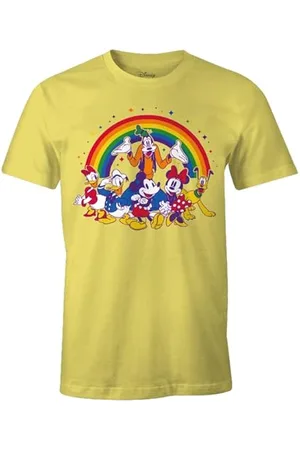 Disney « Friends Mickey Rainbow Pride » MEDMICKTS147 T-Shirt Homme, , Taille M