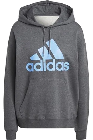 adidas Femme Essentials Big Logo Oversized French Terry Hoodie, , S