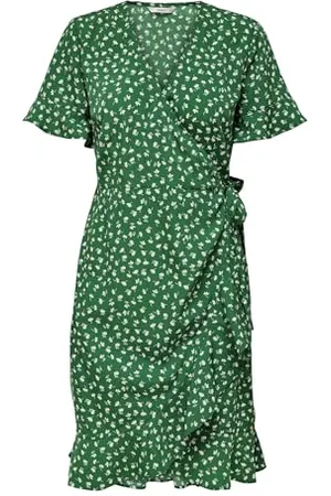ONLY ONLOLIVIA S/S Wrap Dress WVN Noos Robe, , 46 aux Femmes