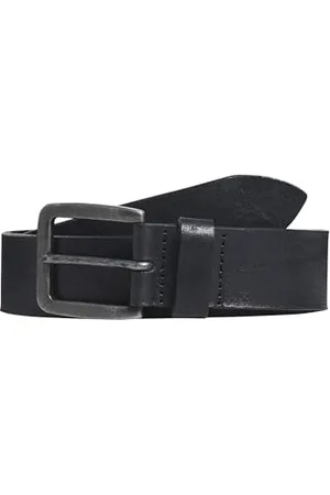 JACK & JONES Ceinture en Cuir Basique JACVICTOR avec Boucle à ardillon en métal, Couleurs: , Size:95