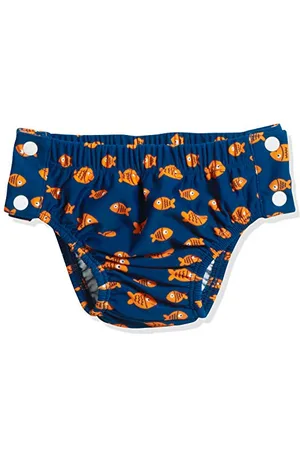 Playshoes UV-Schutz Windelhose Krokodil Zum Knöpfen Couche Culotte De Bain, Bleu (Marine 11), 62 (Taille Fabricant: 62/68) Bébé garçon