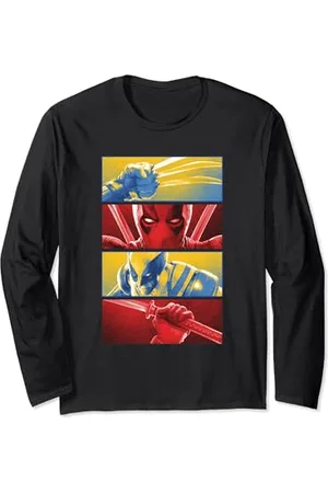 DEADPOOL And Wolverine Boxes Manche Longue