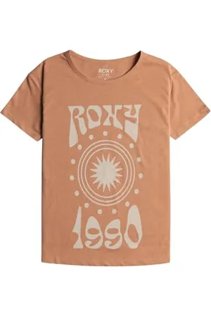 Roxy Day and Night Vintage - T-Shirt à Manches Courtes pour Filles 4-16 Ans