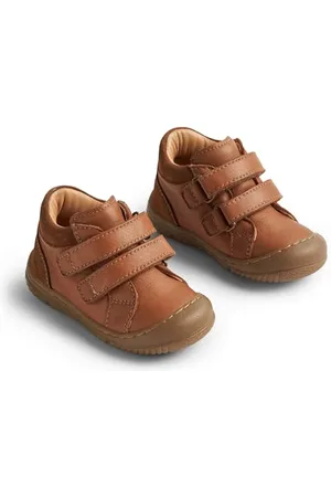 WHEAT Garçon Kinder Unisex Lauflernschuh Baby Ivalo Amtungsaktiv Chaussure de première randonnée, , 23 EU