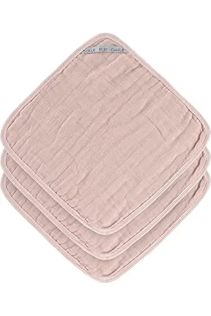 LÄSSIG LÄSSIG Bébé gant de toilette en mousseline 3 pcs/Muslin/Terry Washcloth Set 3 pcs