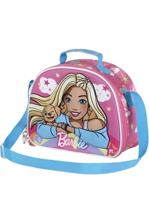 KARACTERMANIA Barbie Rainbow-Sac à Goûter 3D, , 25,5 x 20 cm