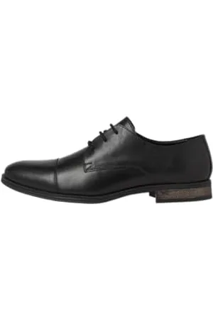 JACK & JONES Homme Jfwraymond Leather Chaussures Basses, , 45 EU