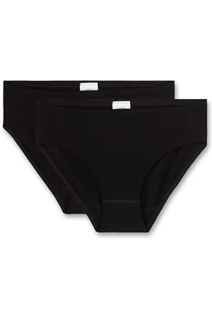 Sanetta 344837 Culotte, Noir (Super 10015), 12 Ans (Lot de 2) Garçon