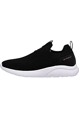 Fila Femme Spitfire S WMN Chaussure de Course, Black-Geranium Pink, 38 EU
