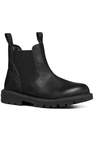 Geox J SHAYLAX Boy A Botte Chelsea, Black, 37 EU