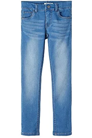 NAME IT Garçon Nkmtheo Dnmthayer Cor1 SWE Noos Pantalons, , 128 EU