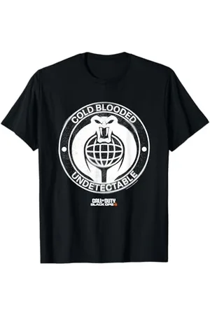 Call of Duty Black Ops 6 Cold Blooded Undetectable Faded T-Shirt