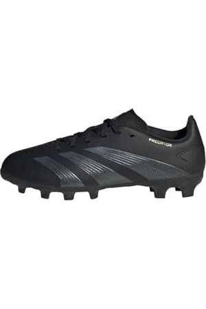 adidas Predator League J Football Boots Multi Ground Chaussures, Core Black/Carbon/Gold Metallic, 28 EU