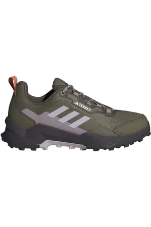 adidas Femme Terrex AX4 Hiking Shoes Chaussures de randonnée, Olive strata/Silver Dawn/preloved Fig, 45 1/3 EU