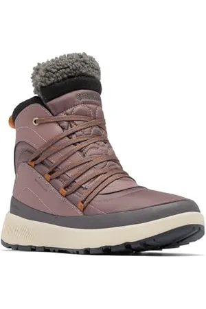 Columbia RED HILLS OMNI-HEAT bottes de neige imperméables Femme, Marron (Basalt x Camel Brown), 37 EU