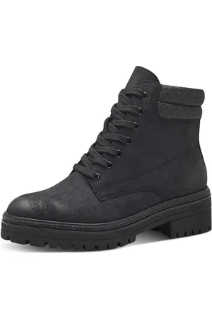 Marco Tozzi Femme Bottes à Lacets avec Doublure Chaude 2-26278-43 Tendance, , 39 EU