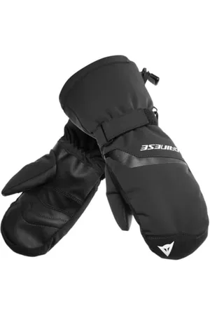 Dainese Scarabeo Gloves, Gants de Ski, Paume Renforcée, Technologie Ecran Tactile, Noir/Noir, Enfant