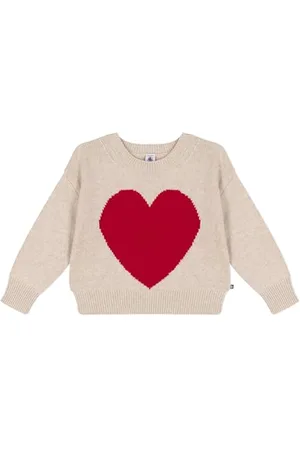 Petit Bateau A0B0V Pull Manches Longues Fille, 6 Ans