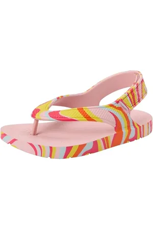 FitFlop IQUSHION Kids Toddler Swirly Ergonomic Flip-Flops Sandale, , 27 EU