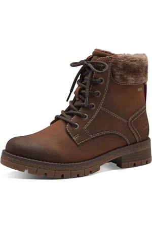 QS by s.Oliver Bottines Plates en Dentelle pour Femme 5-26227-43 Botte de Neige, , 37 EU