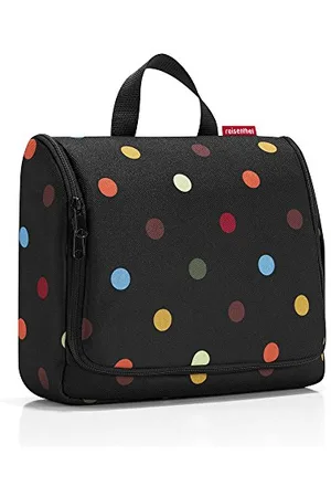 Reisenthel Toiletbag XL dots Maße: 28 x 25 x 10 cm / Maße: 28 x 59 x 9 cm expanded / Volumen: 4 l
