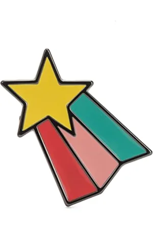 Kipling Rainbow Star PIN Porte-clés, 0 cm, 0.01 liters