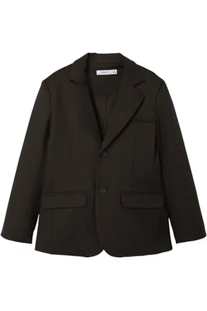 NAME IT NKMRIRAMEL Blazer Noos, Black, 164 Garçon