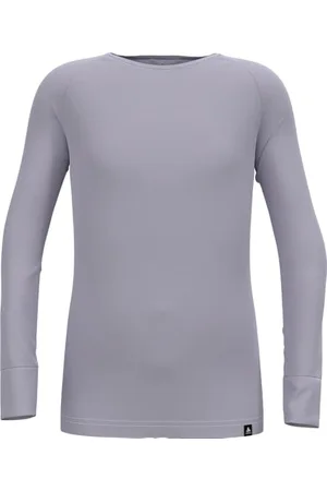 Odlo Sous-vêtements Thermiques Unisexes pour Enfants Active Warm I sous-vêtements de Sport Filles garçons I T-Shirt Thermique à Manches Longues