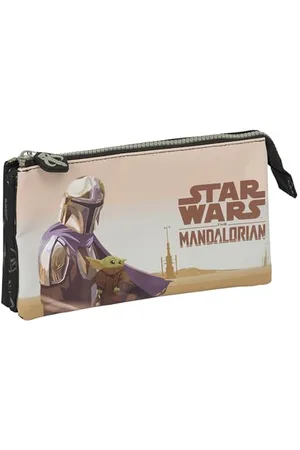 Safta The Mandalorian This is The Way Trousse Triple pour Enfant, idéale pour Les Enfants d