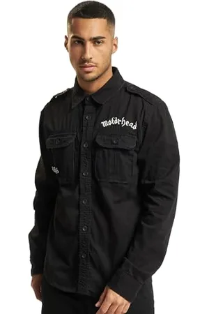 Brandit Motörhead Vintage Shirt Long S, color: black, size: M