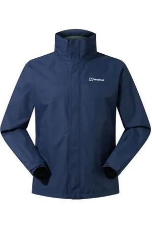 Berghaus Hillmaster Interactive Gore-Tex Veste imperméable respirante et durable pour homme, Bleu Navy, L EU