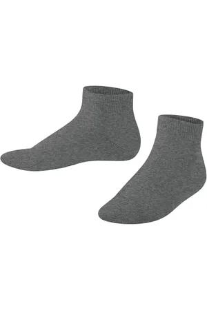 Falke Family K Sn coton durable unies 1 paire, Chaussettes basses Mixte enfant, , 35-38
