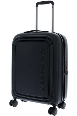 Mandarina Duck Logoduck + Trolley Cabin Exp Black 40 X 55 X 20/23 (L X H X W)