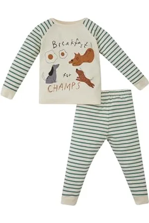 DeFacto B7734A5 Pyjamas pour Bébés Garçons, Pyjamas pour Bébés Garçons, Ensembles de Vêtements pour Bébés Garçons, Vêtements de Nuit Douillets pour Les Petits Héros, Green