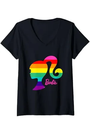Barbie T-shirt officiel Plusieurs couleurs T-Shirt avec Col en V
