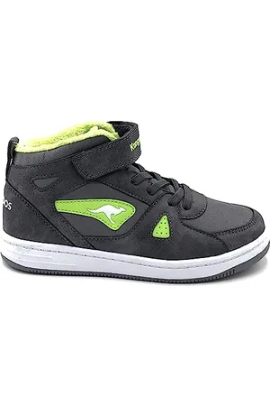 KangaROOS K-CP Kalley II EV Sneaker, Steel Grey/Lime, 29 EU