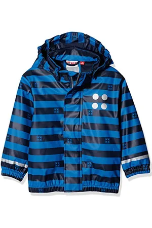 KABOOKI Lego Wear Justice Veste de Pluie Garçon FR : 3 Ans (Taille Fabricant : 98)