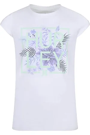 Hurley Hrlg Floral Stack Tee T-Shirt, , 13 años Fille