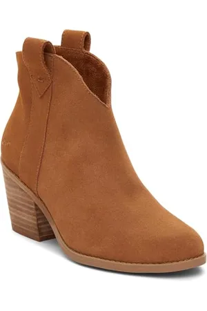 TOMS Femme Constance Bottine, Marron Tan Suede, 40 EU