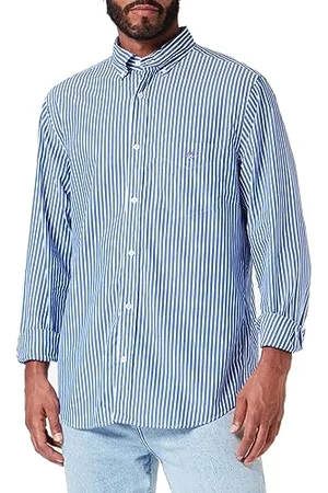GANT Reg Stripe Long Sleeve Shirt XL