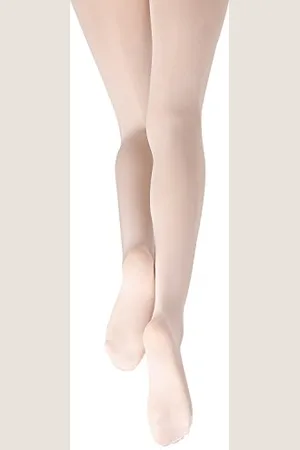 Capezio Womens Hold & Stretch Footed Tight (N14) -LIGHT SUNT -L