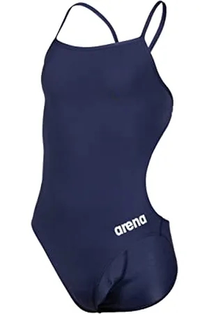Arena Solid Challenge Team Junior Maillot de Bain une Pièce Fille, MaxLife Tissu Eco avec Une Résistance Maximale au Chlore et Une Protection UV UPF 50+, Maillot de Bain Sportif à Séchage Rapide