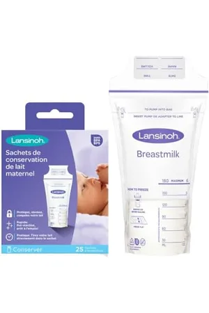 Lansinoh Sachets de Conservation du Lait Maternel - 25 sachets