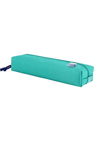 Oxford Trousse rectangulaire avec élastique, 22 cm, Couleur Menthe glacée