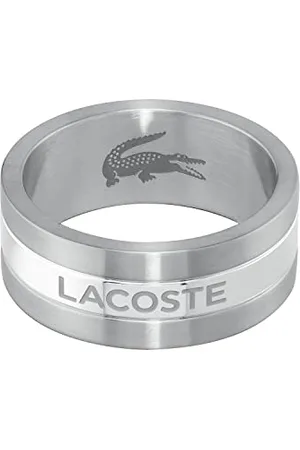 Lacoste Bague pour Homme Collection ADVENTURER en Acier Inoxidable - 2040093G