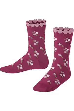 Falke Ditsy Flowers K So coton fantaisie 1 paire, Chaussettes Mixte enfant, , 35-38
