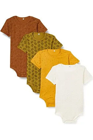 Pippi 4er Pack Body SS Ensemble de sous-vêtement Bambins, , 24 Mois Mixte bébé